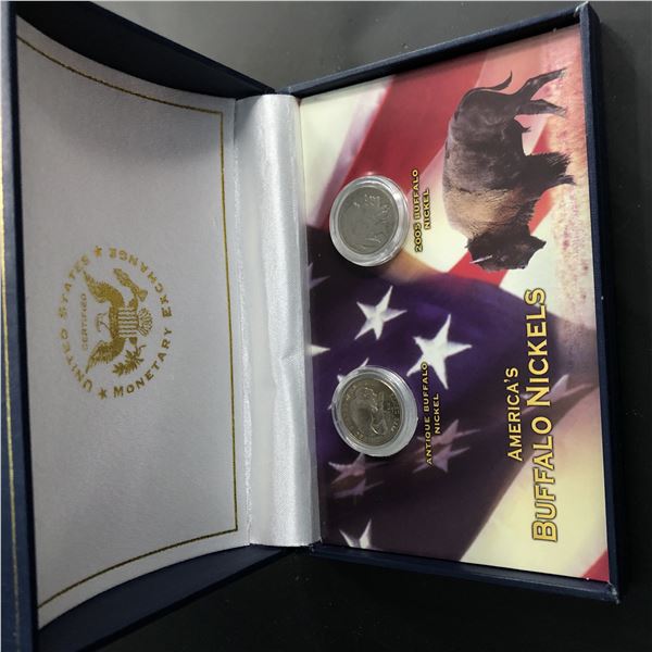 Unites States "Americas" Buffalo Nickels Set of 4 Coins