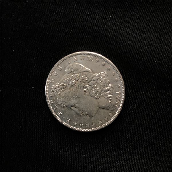 1904 O Morgan Silver Dollar Choice Unc