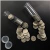 Image 1 : Two (2ct) Forty Count Rolls of Full Date Buffalo Nickels