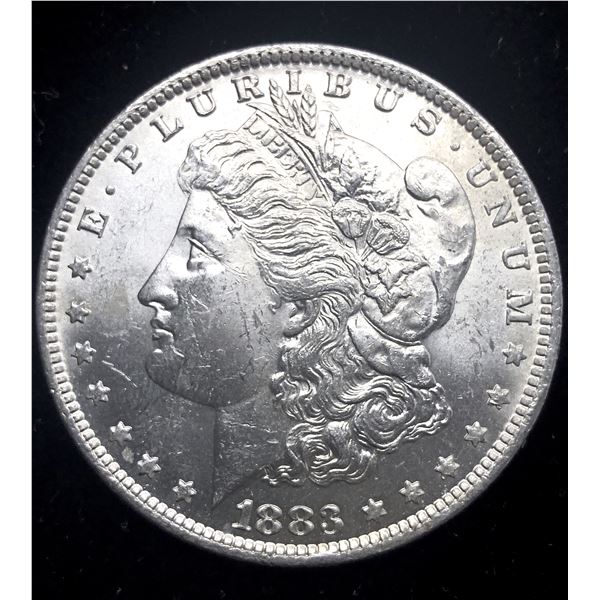 1883 Morgan Silver Dollar Choice Uncirculated