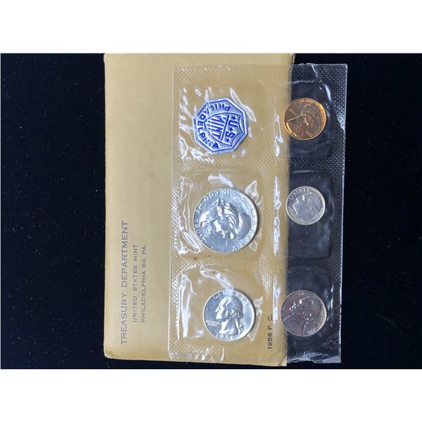 1956 "Flat Pack" US Silver Proof Set