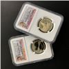 Image 1 : Two Sacagawea Dollars NGC PF69 UCAM