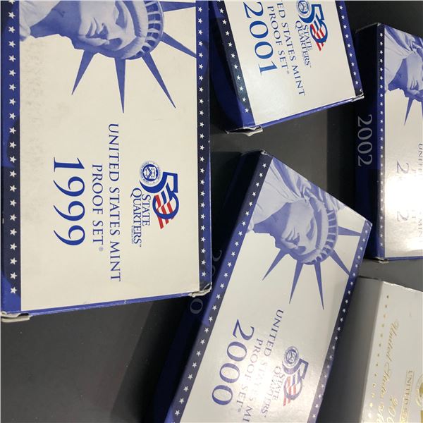 1999-2002 US Proof Sets OGP