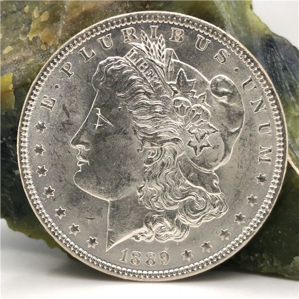 1889 P Morgan Silver Dollar Choice BU