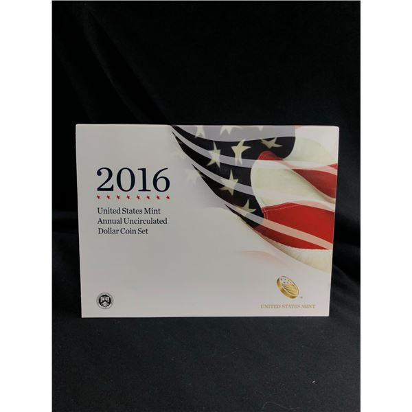 2016 United States Mint Annual Unc Dollar Set