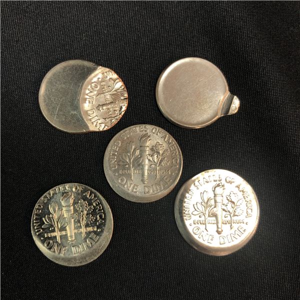 (5CT) Roosevelt Dimes Errors Choice BU