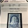 Image 3 : US Stamp SC#9 PSE Graded 90 Jumbo Used Plated "Double Transfer"
