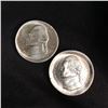 Image 7 : Two (2CT) Us 1999 P Broad Strike Error Jefferson Nickels Choice BU