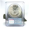 Image 2 : 1993 US Silver Eagle WTC Ground Zero Recovery Issue PCGS Gem Unc.
