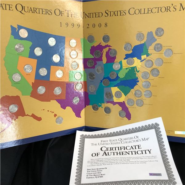 Complete First State Quarters of The United States