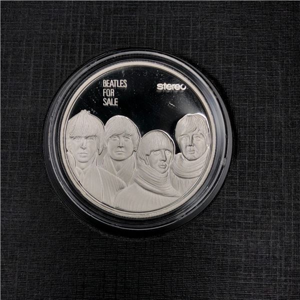 1992 Beatles Official Apple Corp Limited First Edit. 999 Silver RD.