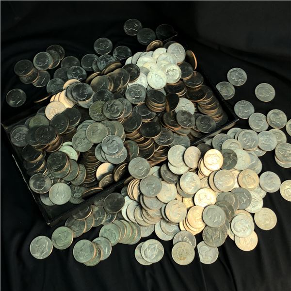 500 Mixed Date Eisenhower Dollars 1971-1978