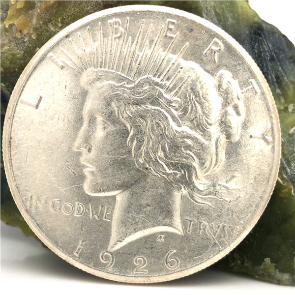 1926 P US Silver Peace Dollar Choice BU