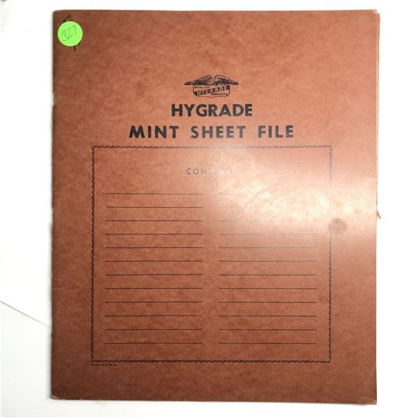 US Stamp SC#1035 1954 3C Statue of Liberty SC# Error