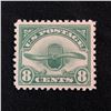 Image 1 : US 1923 Dark Green Propeller SC# C6 Airmail Stamp