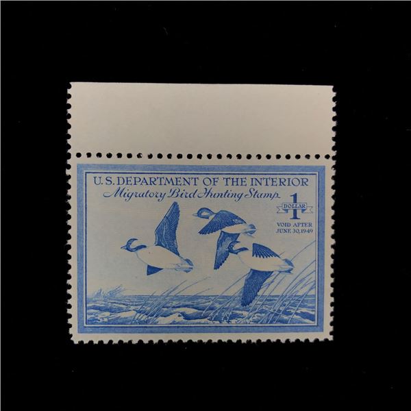 US Duck Stamp 1948 RW15 Mint OGNH PSAG Cert 90J