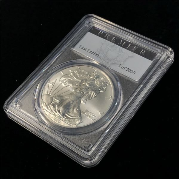 2020 Silver American Eagle Type 1 PCGS Premier MS70