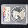 Image 2 : 2019 W Proof Silver Eagle Dollar PCGS PF69 DCAM Regan Legacy Series