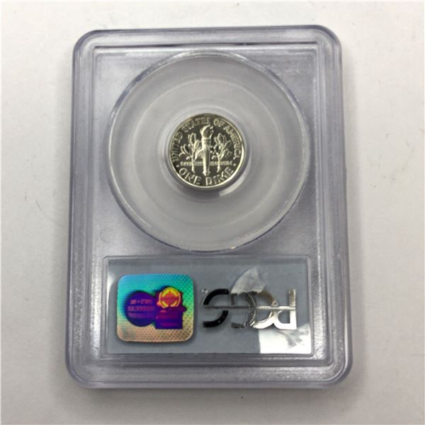 Lot of (3) 2001 S Silver Roosevelt Dimes PR69DCAM