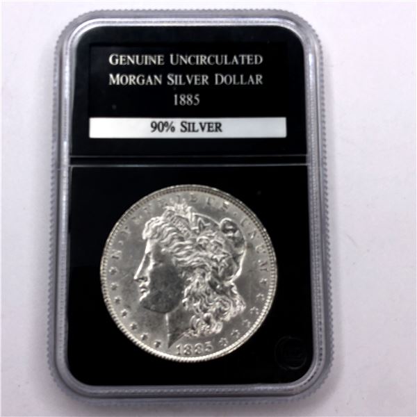 1885 Morgan Silver Dollar Genuine Uncirculated