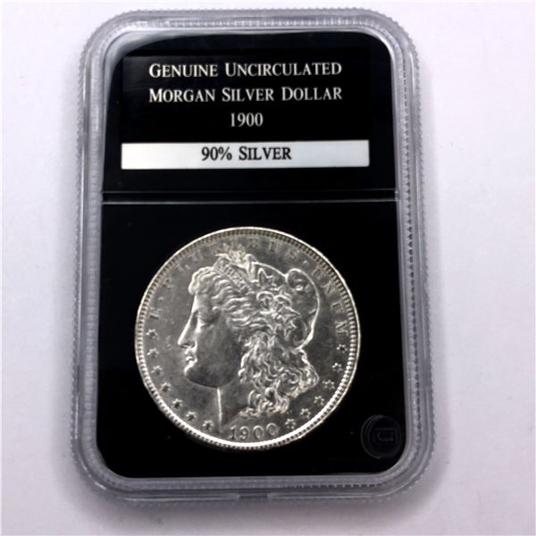 1900 Morgan Silver Dollar Genuine Uncirculated