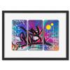 Image 1 : License Plate Triptych by RISK,