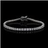 Image 1 : 5.63 ctw Diamond 14KT White Gold Tennis Bracelet