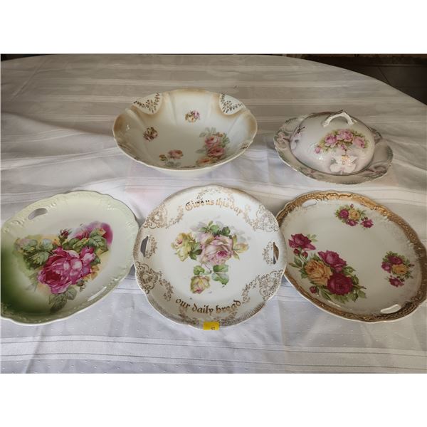 Decorative Serving Tray Set