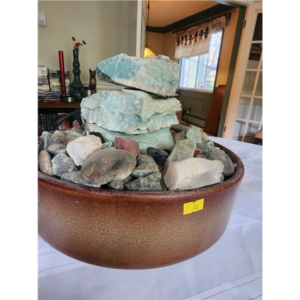 Crystal Rock Fountain (Does Not Turn On)