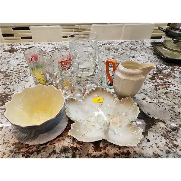 Shot Glass and Glass Ware Collection