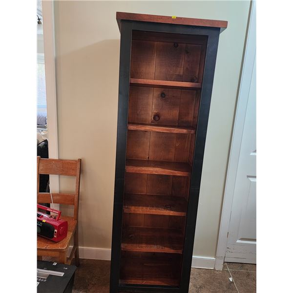 2 Tone Wooden Bookshelf (6'H x 22" L x 1' D)