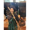 Image 3 : Witch Decor with Drum (2' Tall)