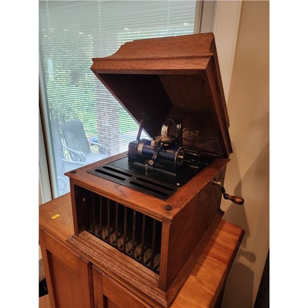 Edison Table Top Gramophone