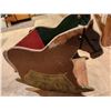 Image 3 : Antique Wooden Horse Rocking Chair with Antique Doll