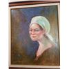 Image 1 : Oil on MDF Board "Willow" by Cliff Brown (30 L, 27W)