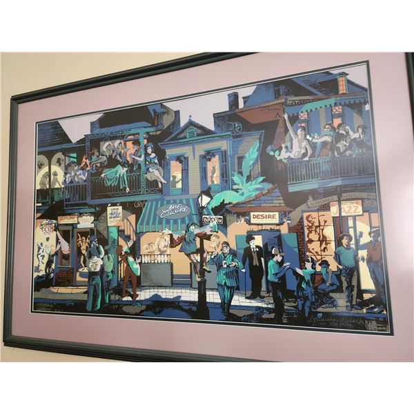 Numbered Print (592/ 2500) "Louisiana Wildlife" by Ron Picou (41"L, 28"W)