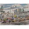 Image 5 : Numbered Pen Print of Kingston, ON Market (51/ 200) by A.R. Cooke (19"W, 15"L)