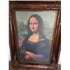 Image 1 : Framed "Mona Lisa" Reproduction Print (48"L, 35"W)