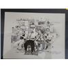 Image 1 : Print of Louisiana Live Band Framed in Glass (16"W, 13"L)