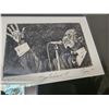 Image 3 : Numbered Print (83/ 300) Framed in Glass "Satchmo Number 2" by Sage (12"W, 10"L)