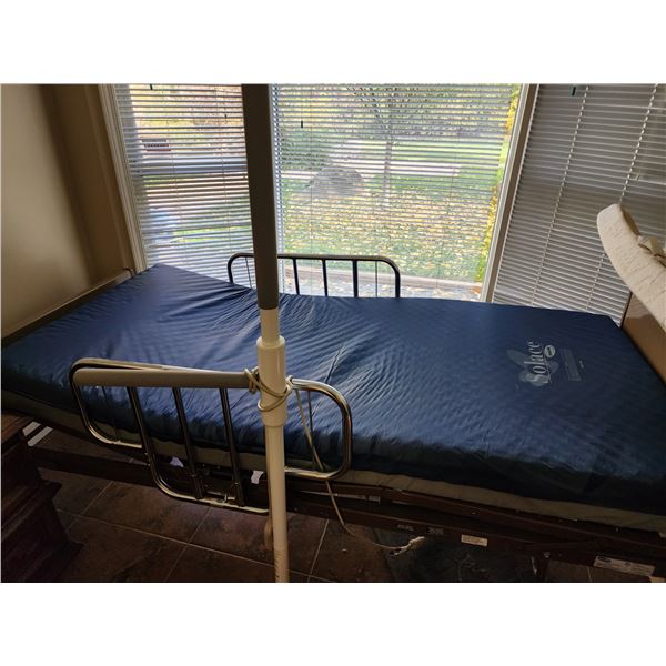 Solace by Invacare Medical Tilt Bed (Frame 87"L, 36"W, main floor) with Remote (working)