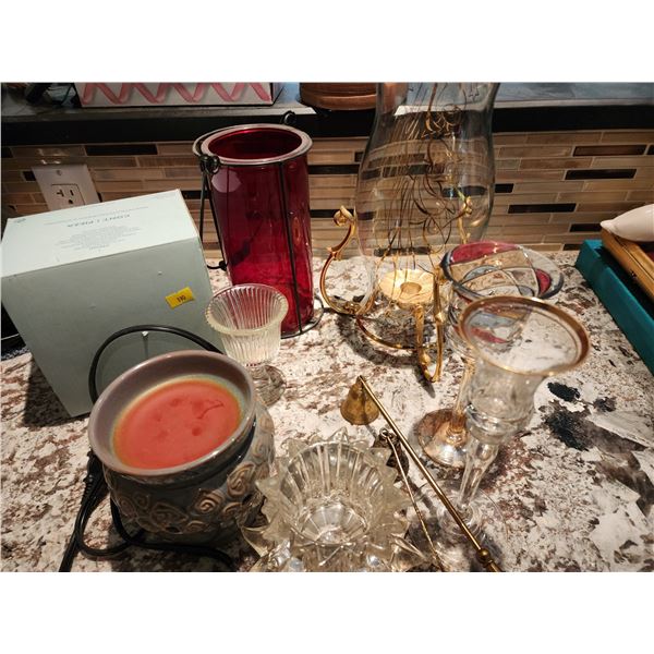 Partylight Candle Set (Hurricane and Assorted Holders)