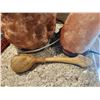 Image 2 : Himalayan Salt Lamps X2 (Large 12") and Shaman Antler Rattle