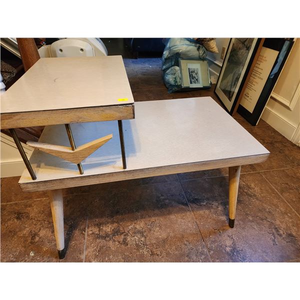 Mid- Century Side Table (28"L, 23T, 18"D)