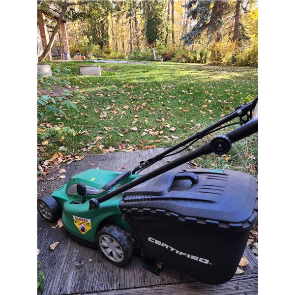 Small Electric Lawn Mower with Power Cord