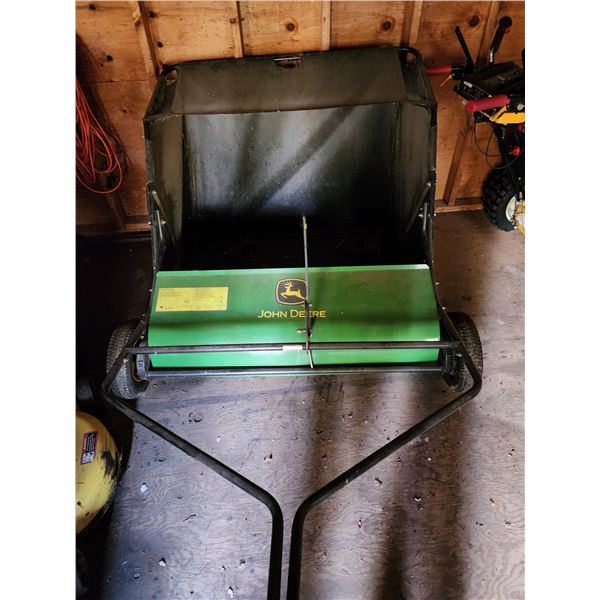 John Deere Leaf Collector Tractor Attachment for Mower