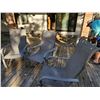 Image 1 : Set of 3 Comfortable Relaxation Patio Chairs