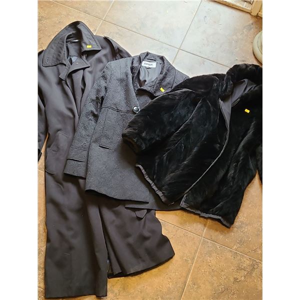 Set of 3 Women's Coats (Smaller Fit)