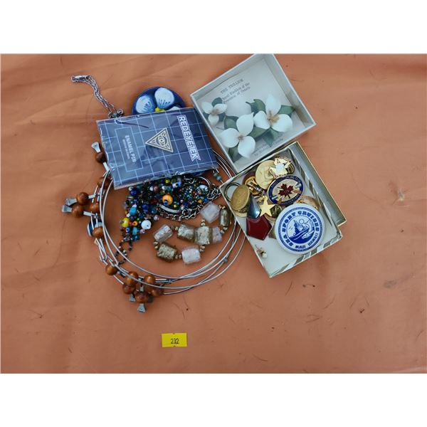 Treasure Trove of Costume Jewelry (Pins)