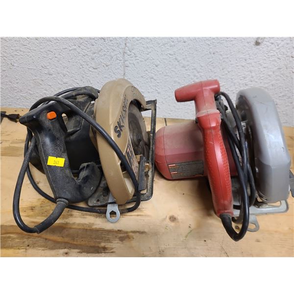 Set of 2 Electric Circular Saws